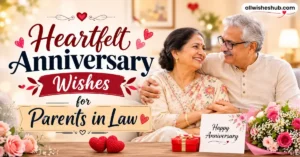 Anniversary Wishes for Parents in Law