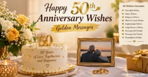Happy 50th Anniversary Wishes
